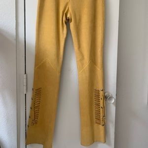 Vintage Cripple Creek suede pants